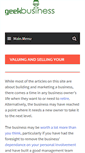 Mobile Screenshot of geekbusiness.com